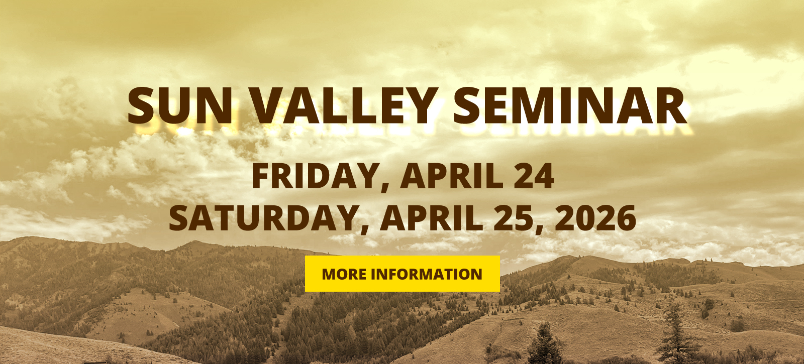 Sun Valley Seminar 2025